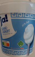 Sahne-Joghurt nach griechischer Art