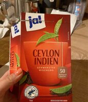 Ceylon Indien Schwarztee Mischung