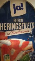 Geteilte Heringsfilet