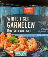 White Tiger Garnelen Mediterrane Art