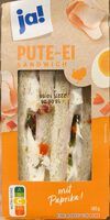 Pute-Ei Sandwich