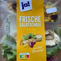 Frische salatschale