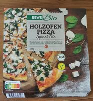 Holzhofen Pizza Spinat-Feta