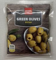Zelené vypeckované olivy