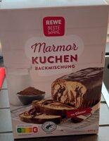 Marmor Kuchen Backmischung mit Glasur