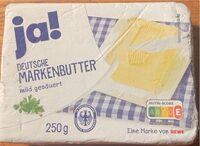 Deutsche Markenbutter mild gesäuert