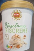Eiscreme Haselnuss