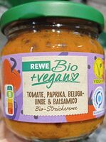 Bio-Streichcreme Tomate, Paprika, Beluga-Linse