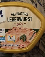 Leberwurst fein