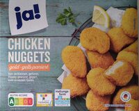Chicken Nuggets gold-gelb paniert