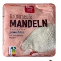 Kalifornische Mandeln gemahlen