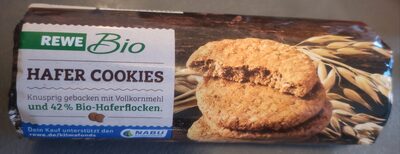 REWE Bio Hafer Cookies 4337256447584 Knusprige Cookies mit Bio Haferflocken