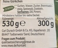 Feine Gürkchen