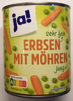 Erbsen mit Möhren
