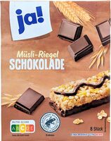Müsli-Riegel Schokolade