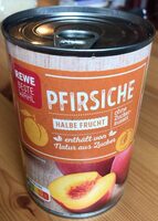 Pfirsiche Halbe Frucht