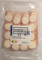 Schinkenröllchen mit Sahnemeerrettich