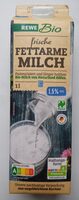Rewe Bio Fettarme Milch