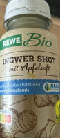 Ingwer Shot mit Apfelsaft