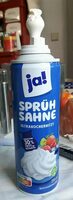 Sprühsahne ultrahocherhitzt min. 30% Fett
