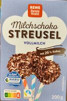 Milchschoko Streusel