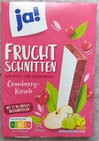 Fruchtschnitten Cranberry-Kirsch