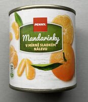 Mandarinky v mírně sladkém nálevu