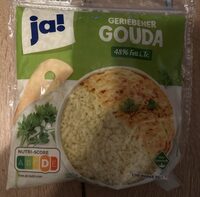 Geriebener Gouda Käse