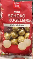 Mini Schokokugeln Weiße Schokolade