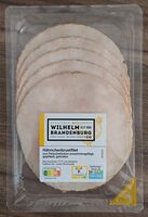 Hähnchenbrustfilet aus Fleischstücken zusammengefügt, gepökelt, gebraten