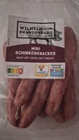 Mini Schinkenknacker nach Art einer Mettwurst