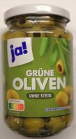Grüne Oliven ohne Stein