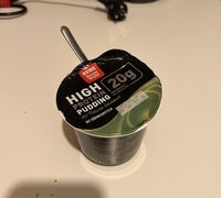 High Protein Pudding Pistazien