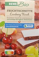 Fruchtaufschnitt Cranberry-Kirsch