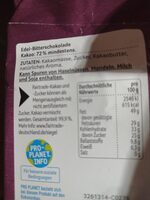 Edel Bitter Schokolade 72%
