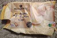 4 Kleine Kuchen - Zitrone