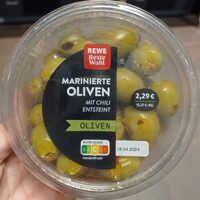 Oliven mit chilli