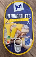 Heringsfilets in Mango-Curry-Creme