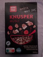 Knusper Müsli Himbeer White Choc