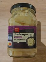 Bambussprossen in Scheiben