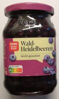 Waldheidelbeeren, leicht gezuckert