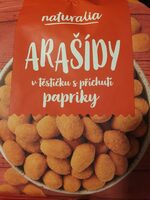 Arašídy v těstíčku s příchutí papriky