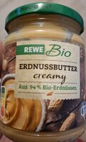Rewe Bio Erdnussbutter Creamy