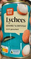 Lychees leicht zuckert