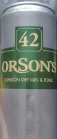 London Dry Gin & Tonic