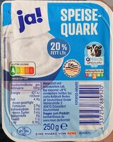 Speisequark 20% Fett