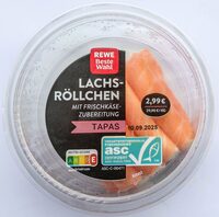 Lachsröllchen