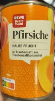 Pfirsiche Halbe Frucht in Traubensaft aus Traubensaftkonzentrat