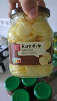 Kartoffeln in Scheiben