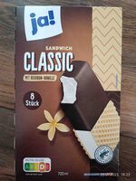 Ja! Sandwich Classic mit Bourbon-Vanille